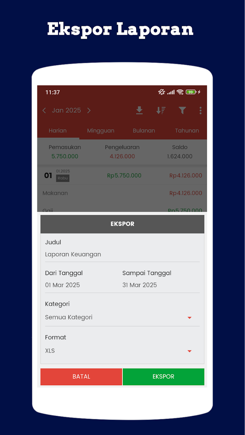 Screenshot Catatan Keuangan ke-1